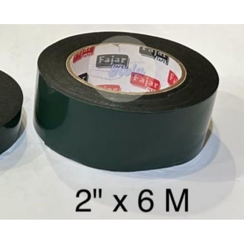 

Double foam/Double foam tape fajar 2 inch x 6m