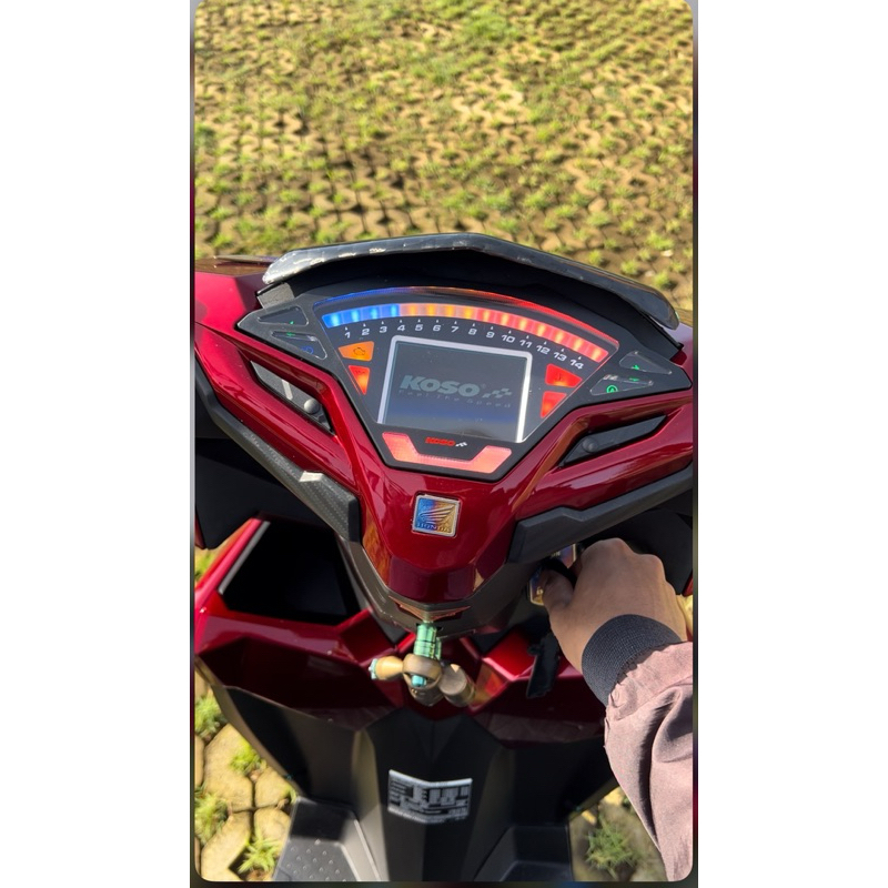 speedometer koso vario 125/150 led old