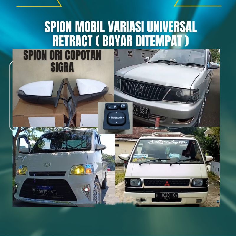 Spion Mobil Retract Variasi Universal Copotan Original