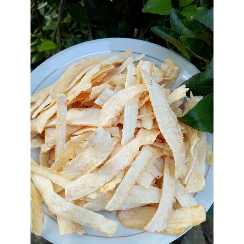 

Camilan Manggleng Telo/Singkong Renyah Original Asin Gurih Kiloan