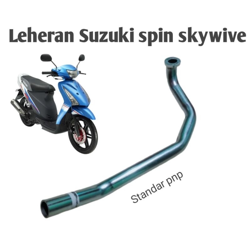 Leheran Knalpot Motor Standar Spin Skywave SkyDrive Tebal