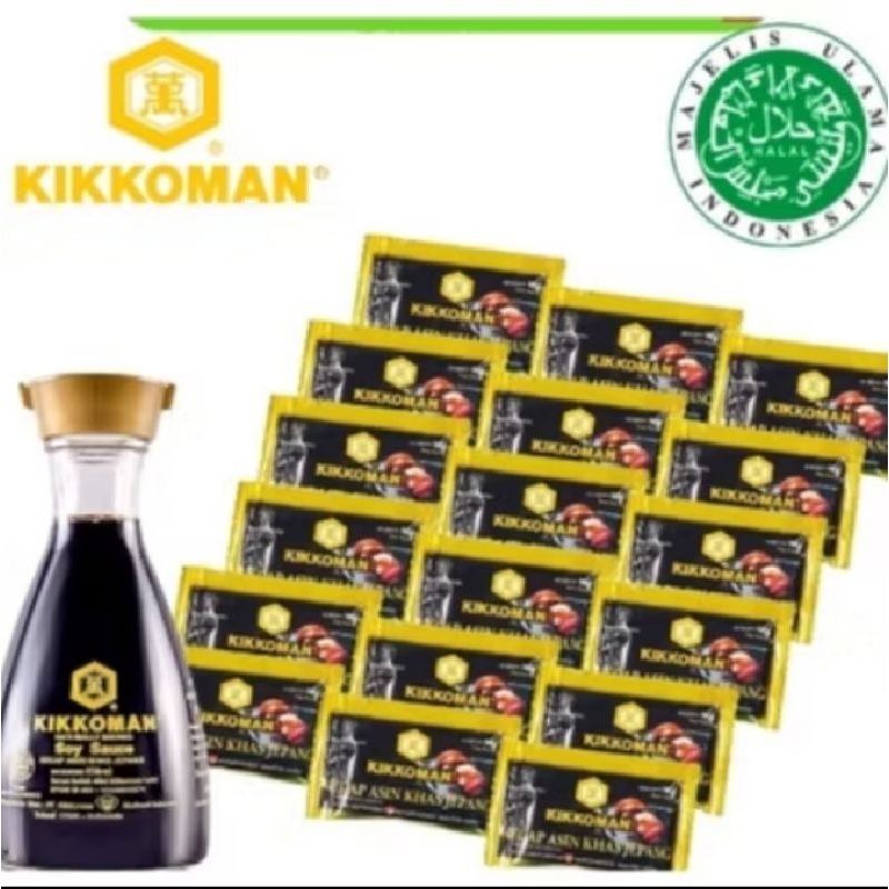 

Kikko Man Soy Sauce 5 ml Halal
