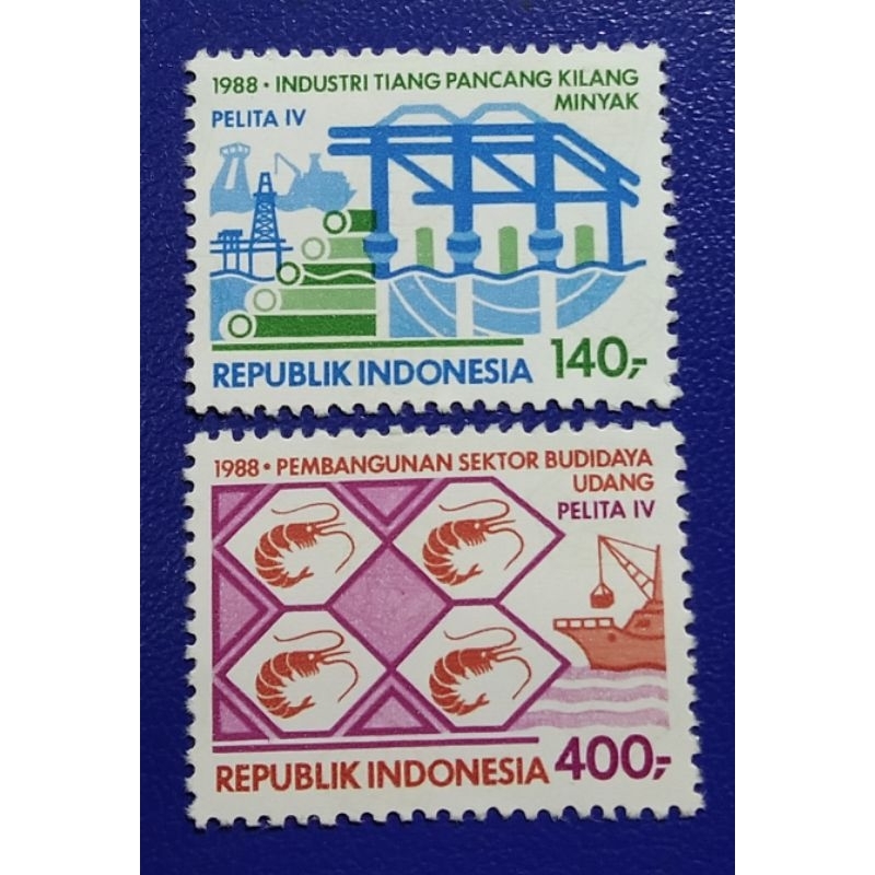 

Prangko Lawas RI Set Lengkap Pelita Thn 1988