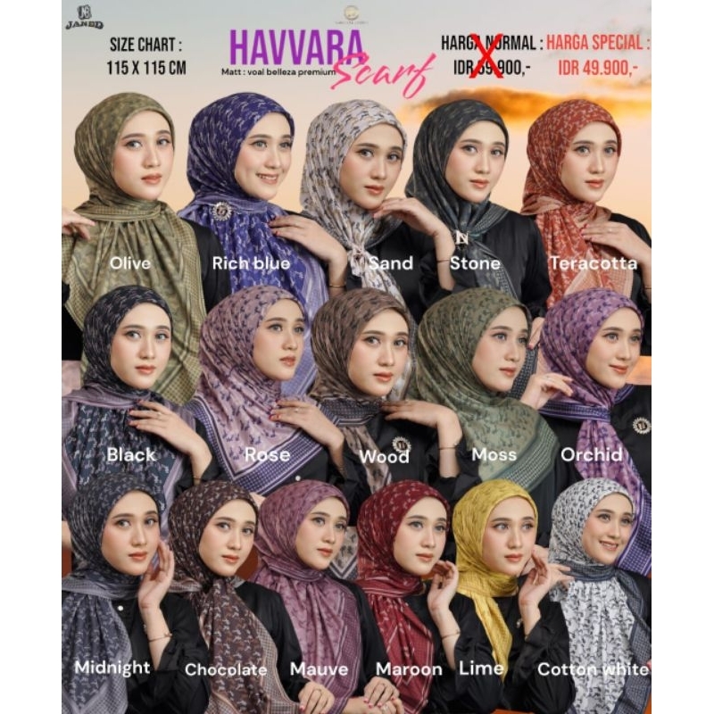 Hijab Motif Promo by Nadheera