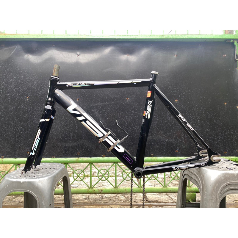 Frameset Fixed Gear Fixie Sepeda VISP TRX790 Size 54