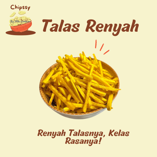 

Keripik Talas Asli – Ringan dan Renyah 250gr