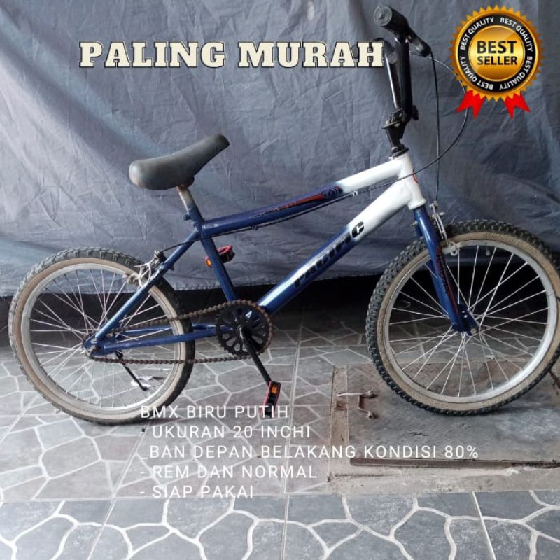 sepeda anak bmx laki laki cowok 20 inchi second