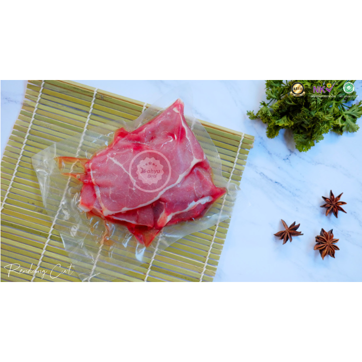 

Daging Sapi RENDANG CUT Organik Grass Fed