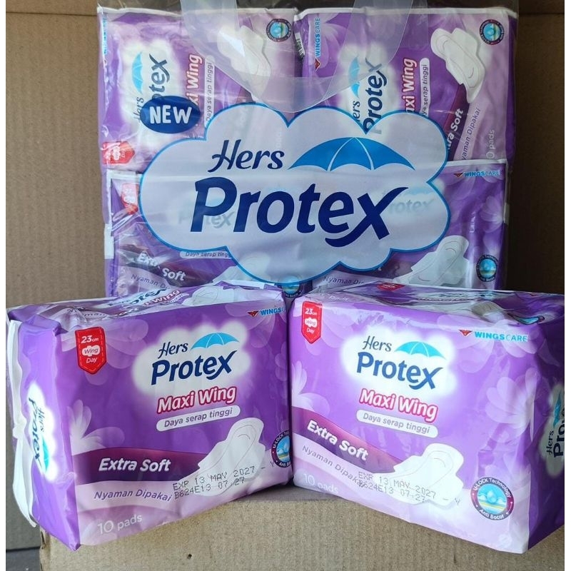 hers protex ungu dan pink
