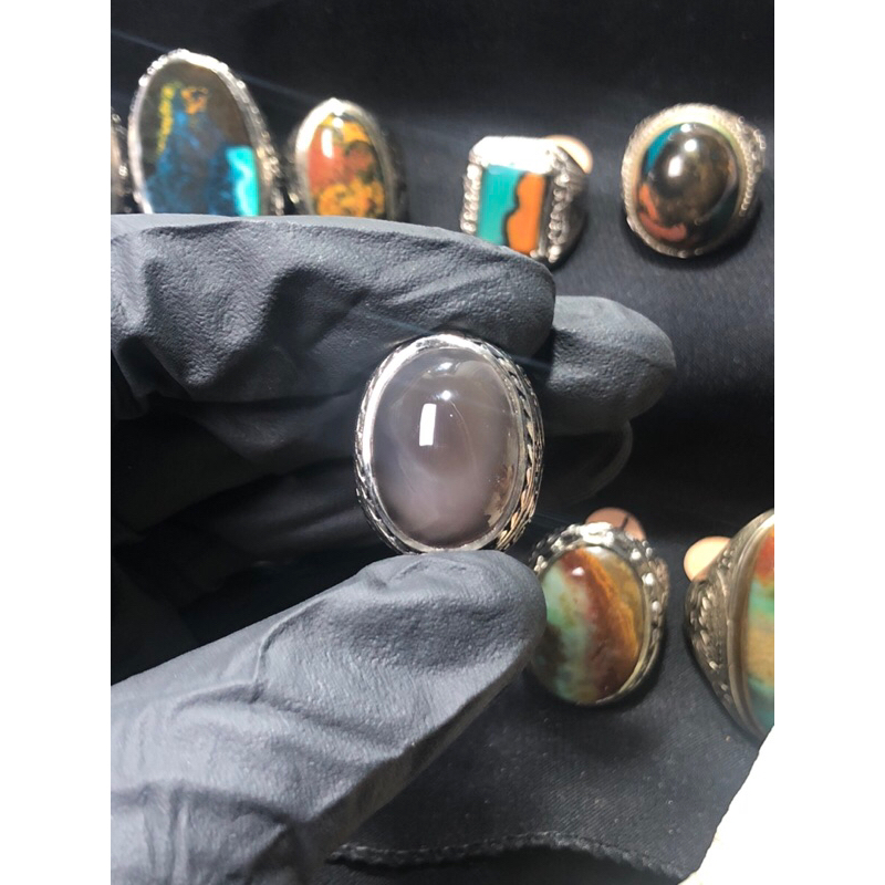 Batu Garut motif / klawing / Pancawarna