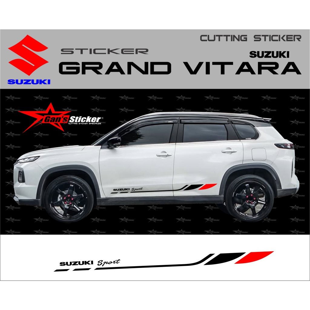 Sticker Grand Vitara Suzuki Sport All New grand vitara