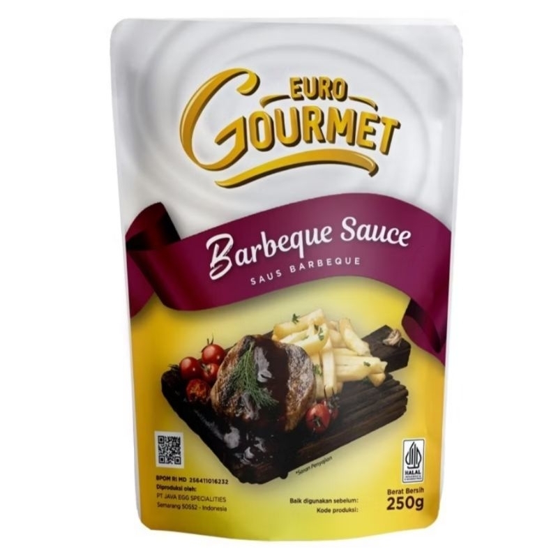 

Euro Gourmet Barbeque Sauce 250gr