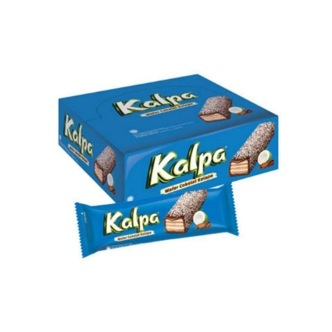 

Roma Kalpa BOX (1 pack isi 12 pcs) | Wafer Kalpa | Wafer Cokelat Kelapa