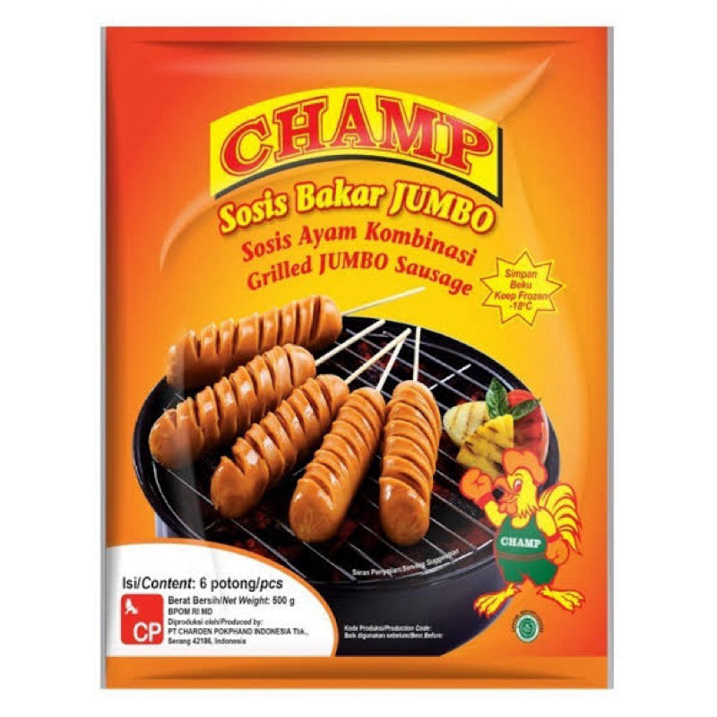 

Champ Sosis Bakar Jumbo Grill Sausage Chicken Ayam