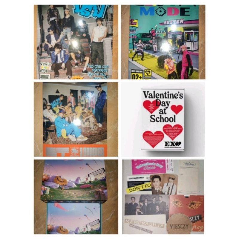 [ Ready Stok & baca deskripsi produk ya ] Album Only NCT 127 NCT DREAM SEVENTEEN sharing SEASON GREE