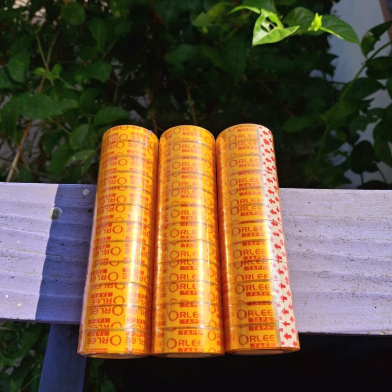 

ISOLASI BENING TRANSPARAN SOLATIP KADO PITA MERK ORLEE 1SLOP ISI 12PCS