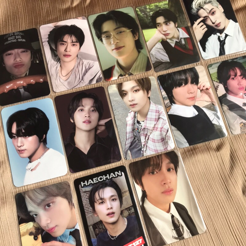 [TAKE ALL ONLY] photocard official nct dream nct 127 haechan haepil jaehyun photocard