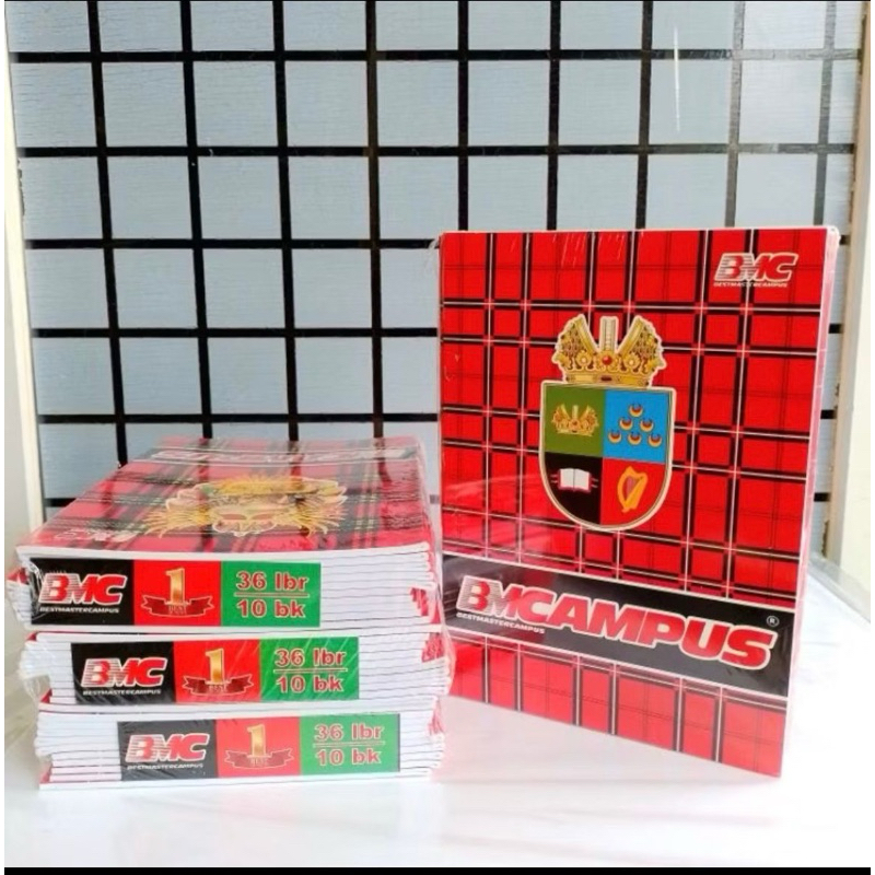 

Buku Tulis BmCampus Isi 36 Lembar Uk BoxyPack 1 /10 Buku
