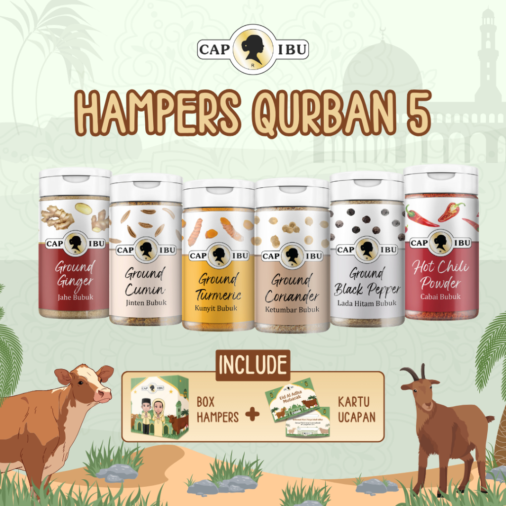 

CAP IBU Paket Qurban 5 - Bumbu Masak Bubuk Idul Adha