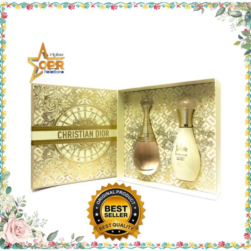 Parfum Original Import OPR Christian Dior J’Adore Woman Gift Set 75ml, 50ml