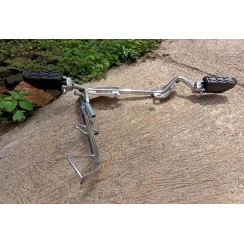 Footstep bostep postep depan MP mono Verza set standar Jagang Samping pnp cb gl megapro