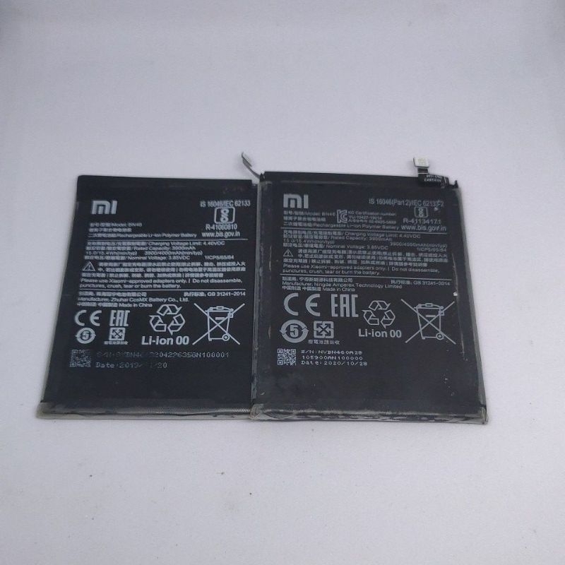 Batrai Batre Xiaomi Redmi 7 / Redmi Note 8 BN46 Original Copotan