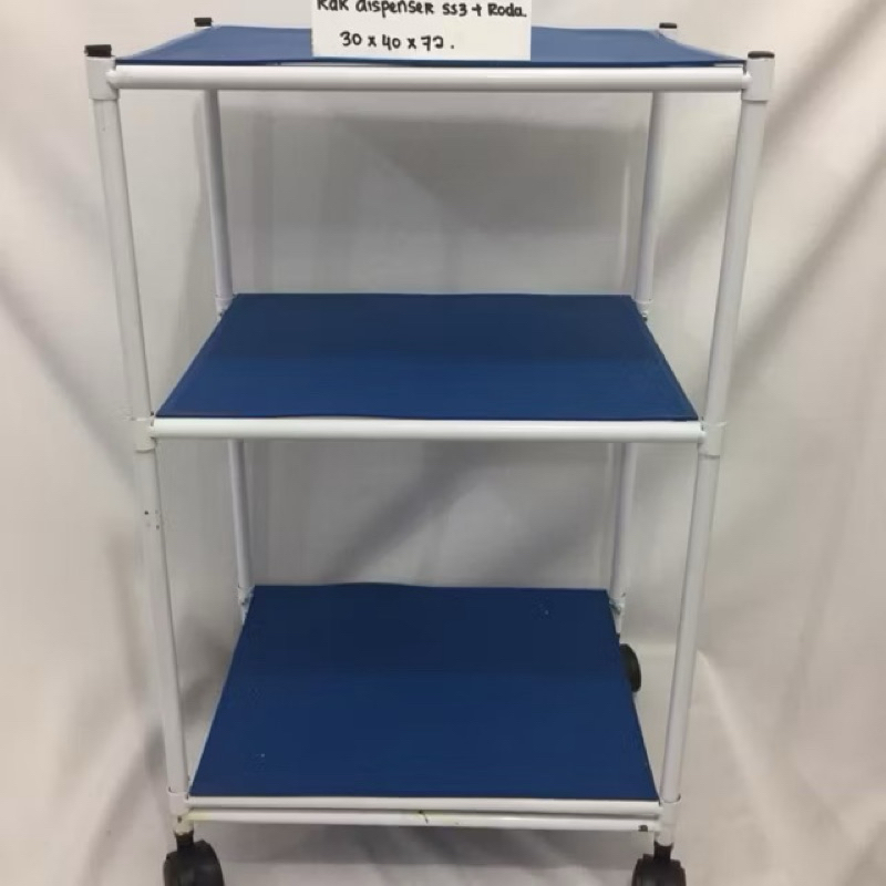 rak serbaguna susun 3 + roda