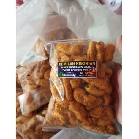 

Makaroni Daun Jeruk Bawang Putih Pedas