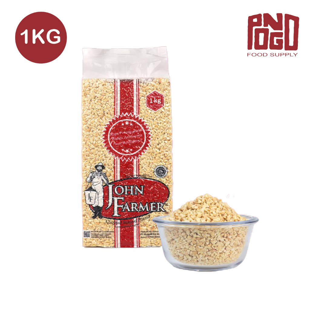 

John Farmer Chopped Roasted Peanut 1kg | Taburan Kacang Cincang Sangrai Panggang