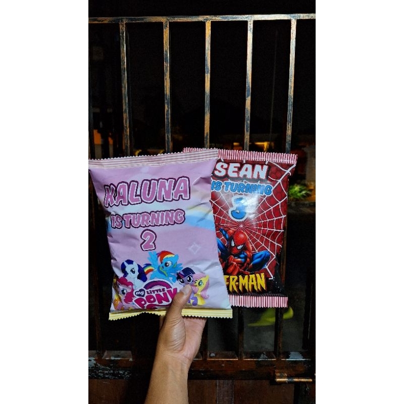 

Bingkisan Ulang Tahun Pouchh // Free Custome Desain // Snack Ulang Tahun // Bingkisan Murah ultah