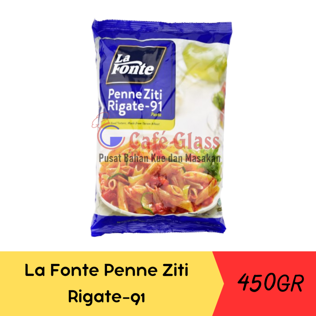 

La Fonte Pasta Penne Ziti Rigate-91 450Gr
