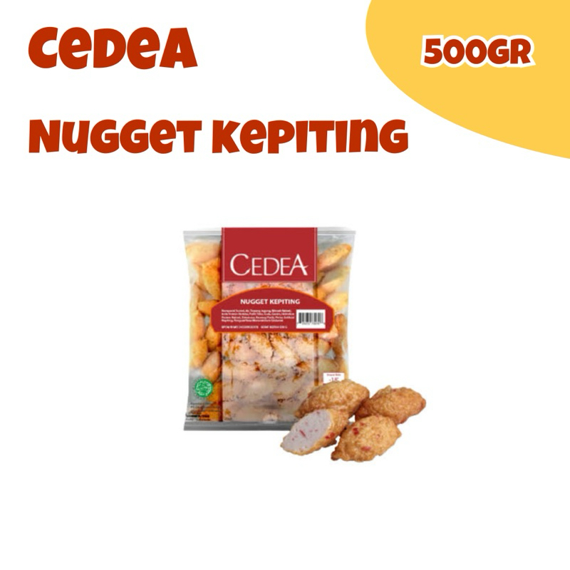 

(KHUSUS INSTAN) Cedea Nugget Kepiting//Olahan Ikan Kepiting