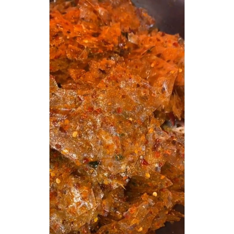 

Kripik kaca pedas daun jeruk