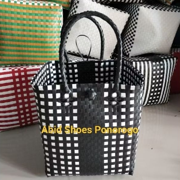 Tas besek | tas nasi box | tas berkat | tas hajatan | tas anyaman READY