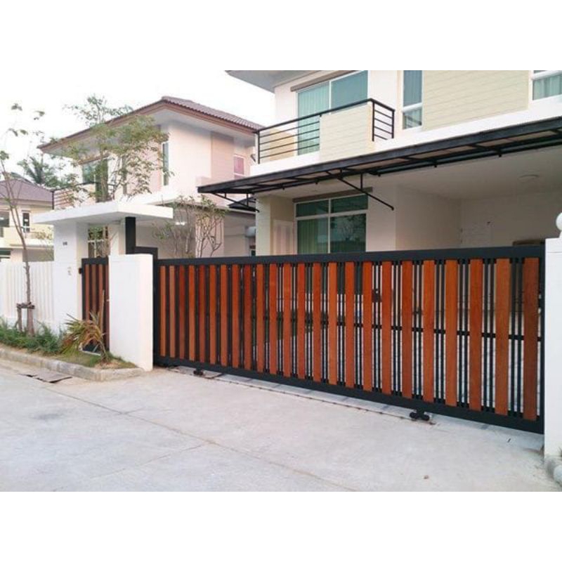 pagar minimalis kombinasi grc