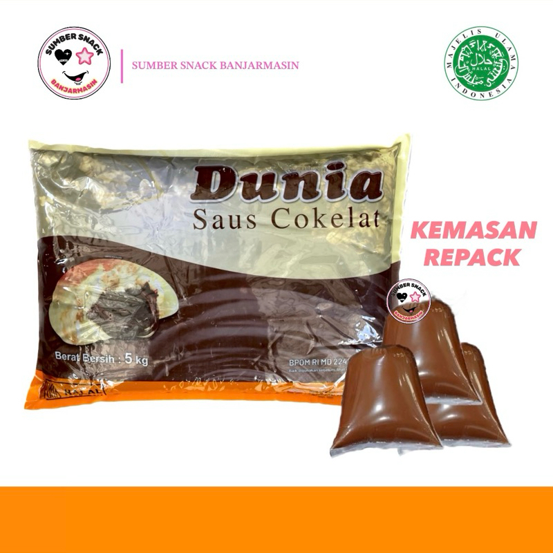 

Dunia Saus Cokelat Filling Pasta (5kg)