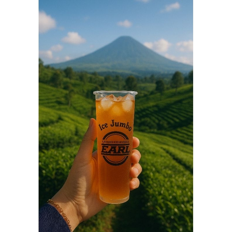 Sablon Gelas Cup Besar Slim 22 oz Merk HOK