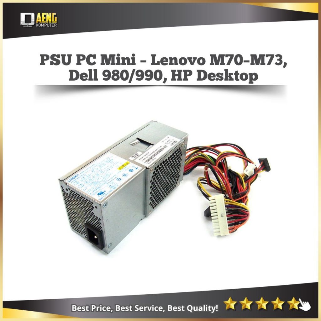 POWER SUPPLY PSU PC MINI ORIGINAL BISA DI DELL BISA DI HP DAN BISA DI LENOVO MURAH BERKUALITAS
