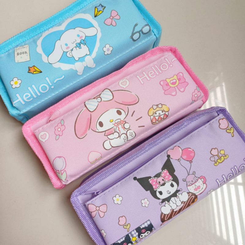 

Kotak pensil canvas 2 ruang SAN*** B051