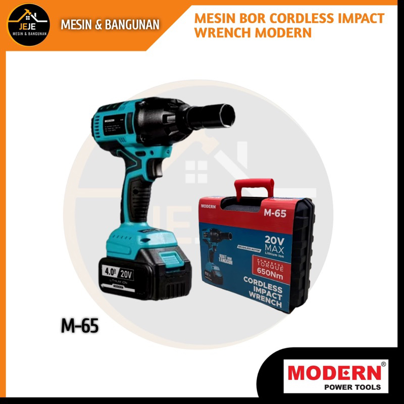 Mesin Bor CORDLESS IMPACT WRENCH MODERN M-65
