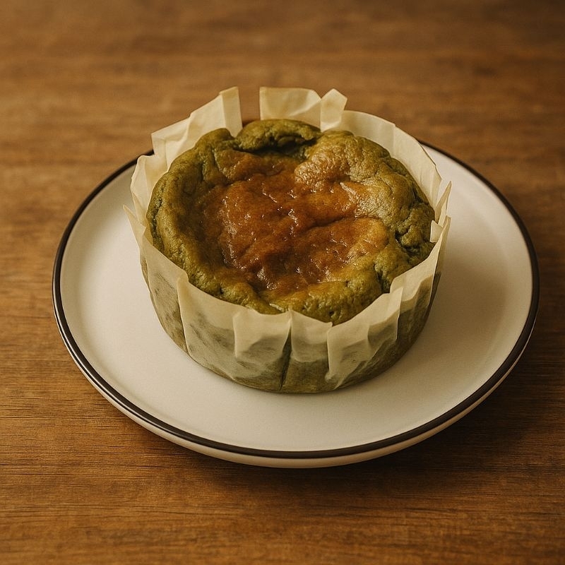 

Matcha Burnt Cheesecake
