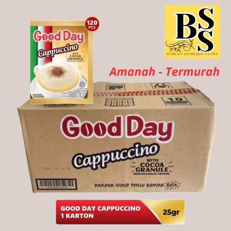 

MURAH Kopi kapal api Godday Cappucino kartonan