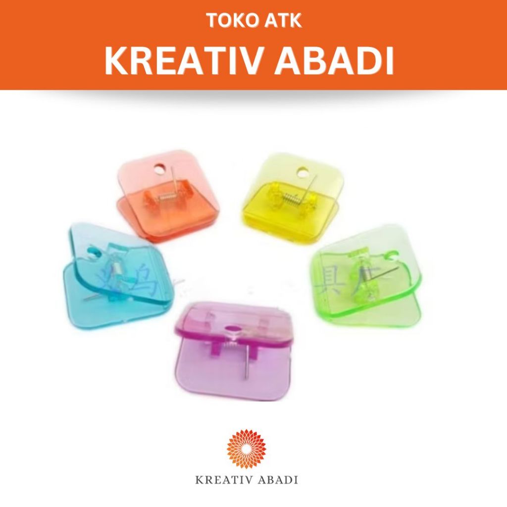 

Penjepit Kertas Acrylic Persegi