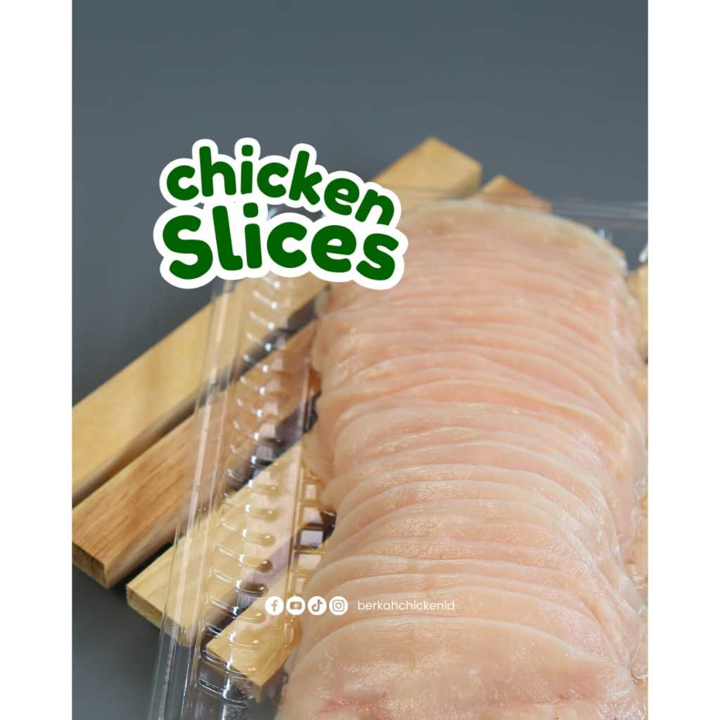 

Berkah Chicken Organik Chicken Slice Dada Ayam Organik
