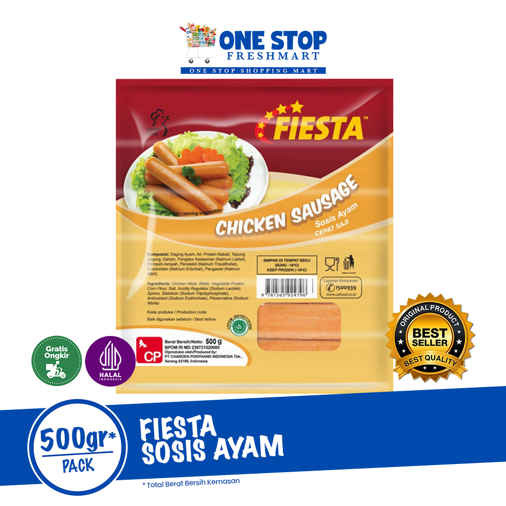 

FIESTA SOSIS AYAM / FIESTA SOSIS AYAM 500GR