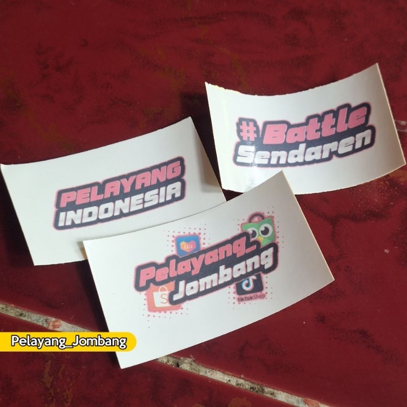

STIKER PELAYANG GLOSSY PREMIUM