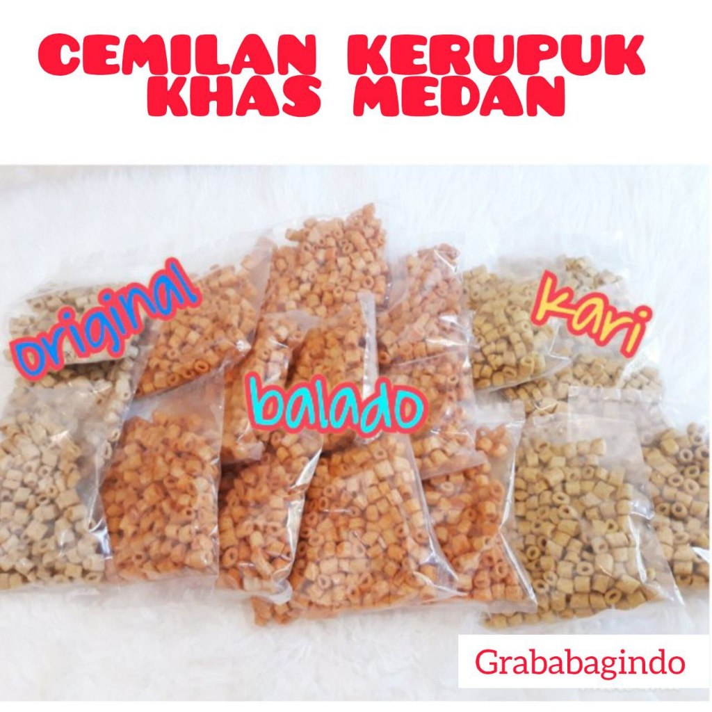 

ORONG2 MURAH 500 GR SNACK KERUPUK RENYAH KHAS MEDAN / SNACK