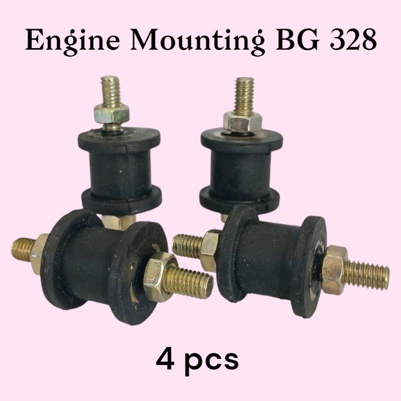 Engine Mounting BG 328 Mesin Potong Rumput / karet dudukan Mesin BG318 BG328