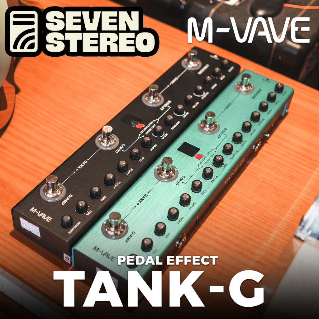 M-VAVE Tank G Guitar Electric Pedal Effect