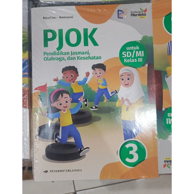Buku PJOK SD/MI Kelas 3 Penerbit Erlangga
